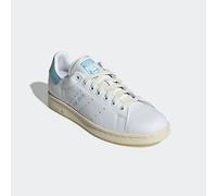 Sneaker ADIDAS ORIGINALS "STAN SMITH W", Damen, Gr. 38,5, cloud weiß, preloved blau, cream weiß, Leder, Synthetik, Schuhe Sneaker (63103468-38,5) cloud weiß, preloved blau, cream weiß