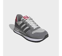 Sneaker ADIDAS ORIGINALS "ZX 600", Damen, Gr. 47, grau four, grau five, better scarlet, Leder, Textil, Schuhe Sneaker (54124024-47) grau four, grau five, better scarlet