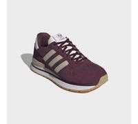 Sneaker ADIDAS ORIGINALS "ZX 500 RS", Herren, Gr. 45, maroon, wonder beige, ftwr weiß, Leder, Textil, Schuhe Sneaker (85303536-45) maroon, wonder beige, ftwr weiß