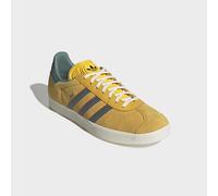 Sneaker ADIDAS PERFORMANCE "ADIDAS GAZELLE JAMAIKA X BOB MARLEY", Herren, Gr. 39, gelb (bogold, none, purrub), Leder, Schuhe Sneaker, Nations Pack Mexiko (70900968-39) bogold, none, purrub
