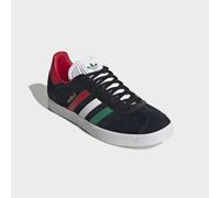 Sneaker ADIDAS PERFORMANCE "ADIDAS GAZELLE JAMAIKA X BOB MARLEY", Herren, Gr. 42, schwarz (core schwarz, ftwr weiß, better scarlet), Leder, Schuhe Sneaker, Nations Pack Mexiko (93091832-42) core schwa