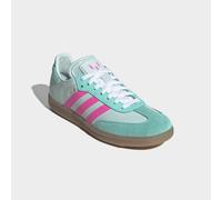 Sneaker ADIDAS PERFORMANCE "SAMBA MESSI", Herren, Gr. 45, halo mint, lucid pink, gum4, Leder, Synthetik, Schuhe Sneaker (18125663-45) halo mint, lucid pink, gum4