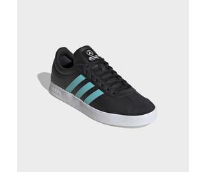 Sneaker ADIDAS PERFORMANCE "VL COURT MER", Herren, Gr. 44, core schwarz, semi mint rush, ftwr weiß, Leder, Synthetik, Schuhe Sneaker, Mercedes AMG Motorsport (92376653-44) core schwarz, semi mint rush