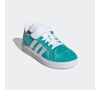 adidas Disney Jasmine Grand Court 2.0 Schuh Kids Pure Teal / Cloud White / Gold Metallic 35