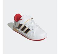 ADIDAS Kinder Freizeitschuhe Disney Micky Maus Grand Court Kids (JQ8067) 37 ⅓ FTWWHT/CBLACK/BOGOLD