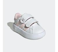 adidas Sportswear x Disney Minnie Mouse Grand Court Sneaker Kinder JR8130 - cloud white/clear pink/chalk white 25