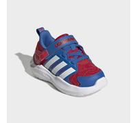 Sneaker ADIDAS SPORTSWEAR "ADIDAS MARVEL LIGHTORAMA SPIDER-MAN KIDS", Mädchen, Gr. 23, rot (better scarlet, ftwr weiß, bright royal), Synthetik, Textil, Schuhe Sneaker, mit Blinkfunktion für Kinder (1