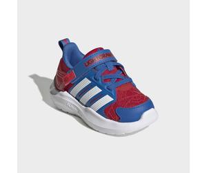 Sneaker ADIDAS SPORTSWEAR "ADIDAS MARVEL LIGHTORAMA SPIDER-MAN KIDS", Mädchen, Gr. 23, rot (better scarlet, ftwr weiß, bright royal), Synthetik, Textil, Schuhe Sneaker, mit Blinkfunktion für Kinder (1