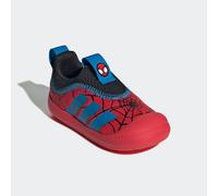 Sneaker ADIDAS SPORTSWEAR "ADIDAS MARVEL SPIDER-MAN MONOFIT KIDS SHUH", Damen, Gr. 25, schwarz (pure ruby, bright blau, core schwarz), Synthetik, Textil, Schuhe Sneaker, für Kinder (20952934-25) pure 