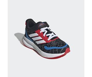 Sneaker ADIDAS SPORTSWEAR "ADIDAS MARVEL SPIDER-MAN RUNFALCON FÜR KINDER", Mädchen, Gr. 34, bunt (core schwarz, ftwr weiß, pure ruby), Synthetik, Textil, Schuhe Sneaker, mit Klettverschluss, für Kinde