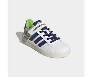 Sneaker ADIDAS SPORTSWEAR "ADIDAS PIXAR TOY STORY GRAND COURT KIDS", Mädchen, Gr. 29, blau (cloud weiß, dunkelblau, sanftes weiß), Synthetik, Textil, Schuhe Sneaker, für Kinder & Jugendliche (53293141