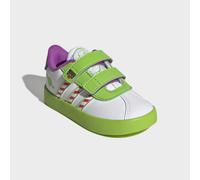 Sneaker ADIDAS SPORTSWEAR "ADIDAS PIXAR TOY STORY VL COURT 3.0 FÜR BABYS UND KLEINKINDER", Mädchen, Gr. 22, cloud weiß, ftwr weiß, semi solar grün, Synthetik, Textil, Schuhe Sneaker, für Kinder (37249