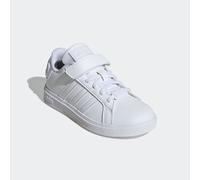 Sneaker ADIDAS SPORTSWEAR "ADIDAS STAR WARS GRAND COURT 2.0 KIDS", Mädchen, Gr. 33, weiß (cloud weiß, cloud weiß, cloud weiß), Synthetik, Schuhe Sneaker, für Kinder & Jugendliche (68044518-33) cloud w