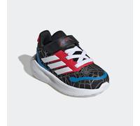 Sneaker ADIDAS SPORTSWEAR "ADIDAS X MARVEL SPIDER-MAN RUNFALCON KIDS", Mädchen, Gr. 25, bunt (core schwarz, ftwr weiß, pure ruby), Synthetik, Textil, Schuhe Sneaker, für Kinder (24807332-25) core schw