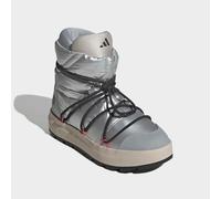 Sneaker ADIDAS SPORTSWEAR "ADIDAS X MOON BOOT ACE MID", Damen, Gr. 39, matte silber, core schwarz, lucid rot, Synthetik, Textil, Schuhe Sneaker (71966344-39) matte silber, core schwarz, lucid rot
