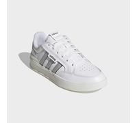 Sneaker ADIDAS SPORTSWEAR "ASPYRE 3 STRIPES", Herren, Gr. 41, cloud weiß, grau two, core schwarz, Leder, Synthetik, Schuhe Sneaker (17068469-41) cloud weiß, grau two, core schwarz