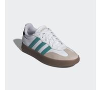 Sneaker ADIDAS SPORTSWEAR "BARREDA", Damen, Gr. 38, cloud weiß, powder teal, wonder aluminium, Leder, Synthetik, Schuhe Sneaker, Design auf den Spuren des adidas Handball Spezial (28614369-38) cloud w