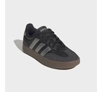 Sneaker ADIDAS SPORTSWEAR "BARREDA", Damen, Gr. 39, schwarz (core schwarz, silber metallic, carbon), Leder, Synthetik, Schuhe Sneaker, inspiriert vom Design des adidas handball spezial (77856204-39) c