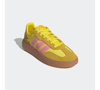 Sneaker ADIDAS SPORTSWEAR "BARREDA DECODE", Damen, Gr. 37, gelb (gelb, bliss pink, preloved bronze), Leder, Textil, Schuhe Sneaker, Design auf den Spuren des adidas Handball Spezial (95628346-37) gelb