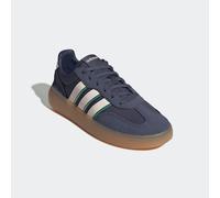 Sneaker ADIDAS SPORTSWEAR "BARREDA DECODE", Damen, Gr. 39, shadow navy, wonder quartz, semi court grün, Leder, Textil, Schuhe Sneaker, inspiriert vom Design des adidas Handball Spezial (77373513-39) s