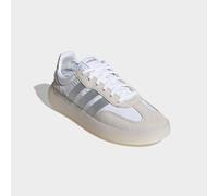 Sneaker ADIDAS SPORTSWEAR "BARREDA DECODE", Damen, Gr. 42, silber (cloud weiß, matte silber, grau one), Leder, Textil, Schuhe Sneaker, inspiriert vom Design des adidas Handball Spezial (31720404-42) c