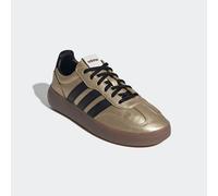 Sneaker ADIDAS SPORTSWEAR "BARREDA DECODE", Damen, Gr. 43, schwarz (cyber metallic, core schwarz, gum5), Leder, Schuhe Sneaker, inspiriert vom Design des adidas handball spezial (91513624-43) cyber me