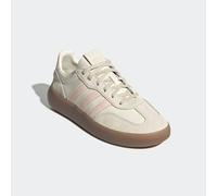 Sneaker ADIDAS SPORTSWEAR "BARREDA DECODE", Damen, Gr. 43, weiß (sanftes weiß, putty mauve, gum5), Leder, Schuhe Sneaker, inspiriert vom Design des adidas Handball Spezial (56202825-43) sanftes weiß,