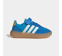 Sneaker ADIDAS SPORTSWEAR "BARREDA DECODE KIDS", Mädchen, Gr. 34, lucid aquamarine, sanftes weiß, collegiate gold, Leder, Textil, Schuhe Sneaker (92905937-34) lucid aquamarine, sanftes weiß, collegiat