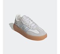 Sneaker ADIDAS SPORTSWEAR "BARREDA DECODE KIDS", Mädchen, Gr. 40, core weiß, halo blau, grau one, Leder, Textil, Schuhe Sneaker, inspiriert vom adidas Handball Spezial, für Kinder & Jugendliche (47145