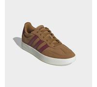 Sneaker ADIDAS SPORTSWEAR "BARREDA", Herren, Gr. 42, weiß (bronze strata, shadow rot, sanftes weiß), Leder, Synthetik, Schuhe Sneaker, inspiriert vom Design des adidas handball spezial (86438915-42) b