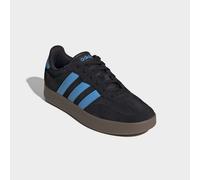 Sneaker ADIDAS SPORTSWEAR "BARREDA", Herren, Gr. 43, core schwarz, lucid aquamarine, gum5, Leder, Synthetik, Schuhe Sneaker, inspiriert vom Design des adidas handball spezial (52759011-43) core schwar