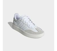 Sneaker ADIDAS SPORTSWEAR "BARREDA", Herren, Gr. 43, weiß (cloud weiß, cloud weiß, grau one), Leder, Synthetik, Schuhe Sneaker, inspiriert vom Design des adidas handball spezial (18024853-43) cloud we