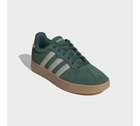 Sneaker ADIDAS SPORTSWEAR "BARREDA", Herren, Gr. 44,5, collegiate grün, halo grün, gum 3, Leder, Synthetik, Schuhe Sneaker, inspiriert vom Design des adidas handball spezial (88626700-44,5) collegiate