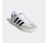 Sneaker ADIDAS SPORTSWEAR "BARREDA", Herren, Gr. 45, schwarz-weiß (cloud weiß, core schwarz, grau one), Leder, Synthetik, Schuhe Sneaker, inspiriert vom Design des adidas handball spezial (39026814-45