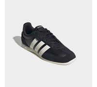 Sneaker ADIDAS SPORTSWEAR "BARREDA LO", Herren, Gr. 44,5, core schwarz, core weiß, sanftes weiß, Leder, Synthetik, Schuhe Sneaker (54061839-44,5) core schwarz, core weiß, sanftes weiß
