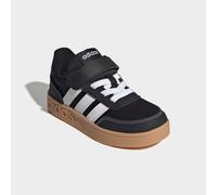 Sneaker ADIDAS SPORTSWEAR "BREAKBASE", Damen, Gr. 32, core schwarz, cloud weiß, gum 3, Synthetik, Textil, Schuhe Sneaker, für Kinder & Jugendliche (62802346-32) core schwarz, cloud weiß, gum 3