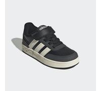 Sneaker ADIDAS SPORTSWEAR "BREAKBASE KIDS", Mädchen, Gr. 35, core schwarz, sanftes weiß, carbon, Synthetik, Schuhe Sneaker, für Kinder & Jugendliche (47231730-35) core schwarz, sanftes weiß, carbon