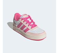 Sneaker ADIDAS SPORTSWEAR "BREAKBASE KIDS", Mädchen, Gr. 38, cloud weiß, pink fusion, wonder quartz, Synthetik, Textil, Schuhe Sneaker, für Kinder & Jugendliche (21934707-38) cloud weiß, pink fusion,