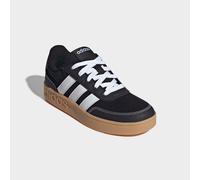 Sneaker ADIDAS SPORTSWEAR "BREAKBASE KIDS", Damen, Gr. 39, core schwarz, cloud weiß, gum 3, Synthetik, Textil, Schuhe Sneaker, für Kinder & Jugendliche (32676034-39) core schwarz, cloud weiß, gum 3