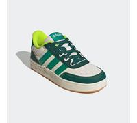 Adidas Schuhe Breakbase Kids Off White / Collegiate Green / Court Green Größe 40