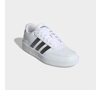 Sneaker ADIDAS SPORTSWEAR "BREAKNET 3.0", Damen, Gr. 39, cloud weiß, iron metallic, ftwr weiß, Synthetik, Schuhe Sneaker (49389463-39) cloud weiß, iron metallic, ftwr weiß