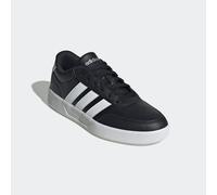 Sneaker ADIDAS SPORTSWEAR "BREAKNET 3.0", Damen, Gr. 39, schwarz-weiß (core schwarz, cloud weiß, silber metallic), Synthetik, Schuhe Sneaker (96207921-39) core schwarz, cloud weiß, silber metallic