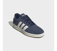 Sneaker ADIDAS SPORTSWEAR "BREAKNET 3.0", Herren, Gr. 42, blau (night indigo, core weiß, gum5), Leder, Synthetik, Schuhe Sneaker (62116119-42) night indigo, core weiß, gum5