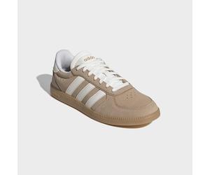 Sneaker ADIDAS SPORTSWEAR "BREAKNET SL amen, Gr. 40, warm sandstone, core weiß, gum 3, Leder, Synthetik, Schuhe Sneaker (31899020-40) warm sandstone, core weiß, gum 3