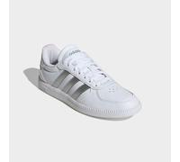Sneaker ADIDAS SPORTSWEAR "BREAKNET SLEEK", Gr. 42,5, weiß (cloud weiß, silber metallic, cloud weiß), Synthetik, sportlich, Schuhe (44090440-42,5) cloud weiß, silber metallic, cloud weiß
