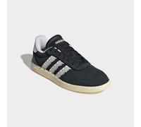 Sneaker ADIDAS SPORTSWEAR "BREAKNET SLEEK", Damen, Gr. 37, schwarz (core schwarz, core weiß, warm vanilla), Leder, Synthetik, Schuhe Sneaker, inspiriert vom Design des adidas handball spezial (5241693