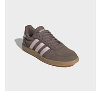 Sneaker ADIDAS SPORTSWEAR "BREAKNET SLEEK", Damen, Gr. 38,5, earth strata, clear pink, gum 3, Leder, Synthetik, Schuhe Sneaker, Topseller (91517310-38,5) earth strata, clear pink, gum 3