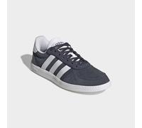Sneaker ADIDAS SPORTSWEAR "BREAKNET SLEEK", Damen, Gr. 38,5, shadow navy, ftwr weiß, core schwarz, Leder, Synthetik, Schuhe Sneaker (69047245-38,5) shadow navy, ftwr weiß, core schwarz