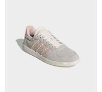Sneaker ADIDAS SPORTSWEAR "BREAKNET SLEEK", Damen, Gr. 38, chalk weiß, blush pink, sanftes weiß, Leder, Synthetik, Schuhe Sneaker (85640315-38) chalk weiß, blush pink, sanftes weiß