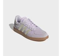 Sneaker ADIDAS SPORTSWEAR "BREAKNET SLEEK", Damen, Gr. 38, ice lavender, ice gold metallic, gum10, Leder, Synthetik, Schuhe Sneaker (12155313-38) ice lavender, ice gold metallic, gum10